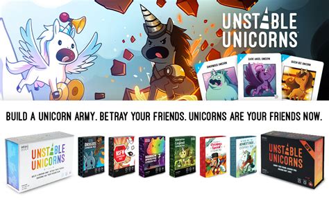  Unstable Unicorns！友情と裏切りが織りなす、ユニコーン獲得のための壮絶バトル！